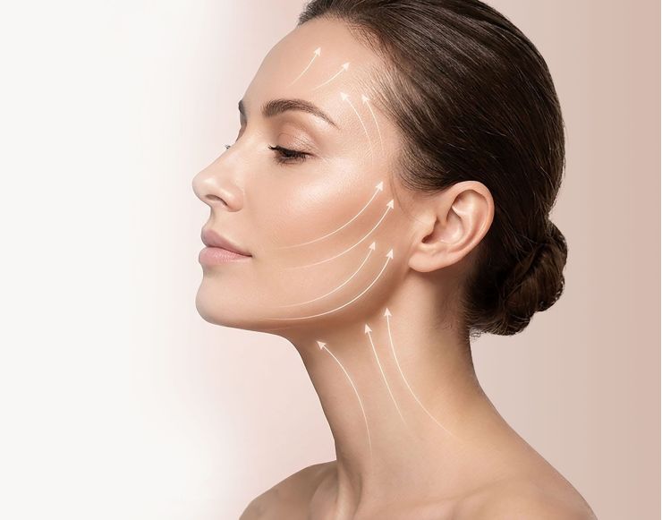 Ādas tekstūra & liftings